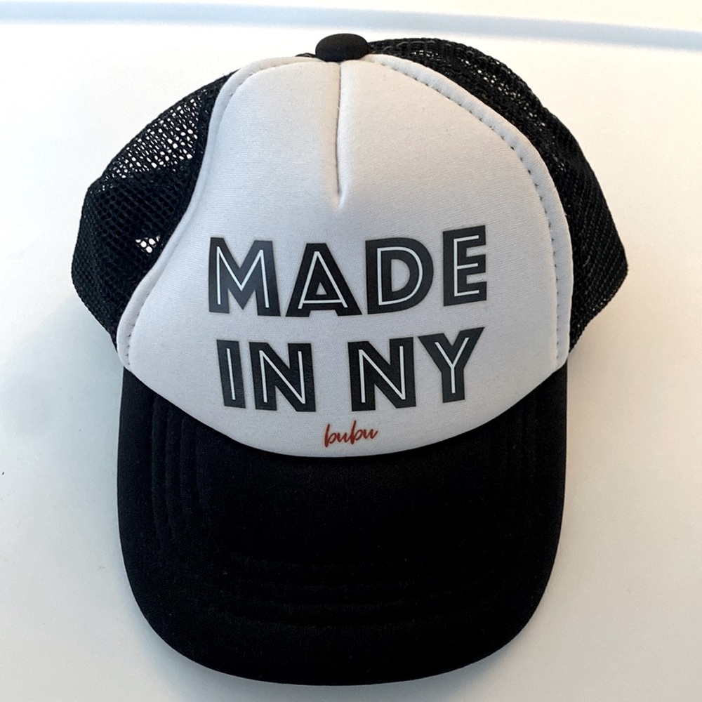 Made in NY infant trucker hat
